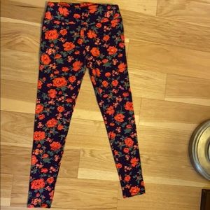 Floral leggings